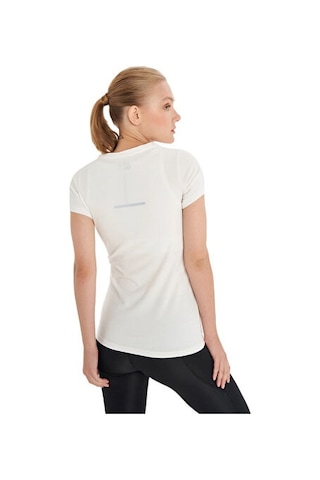 Hummel Hmldeni T-shirt Kadın Günlük Tişört 911306-9003 Beyaz Beyaz