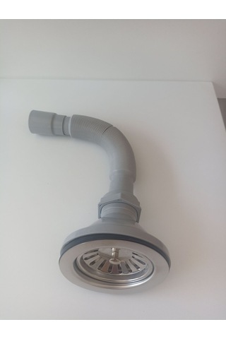 Çöp Mak Sifonu Beyaz