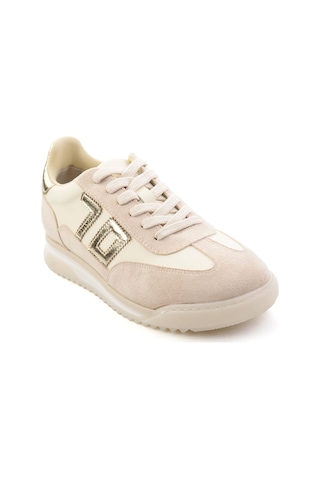 Bambi Bej Kadın Sneaker K01791073672