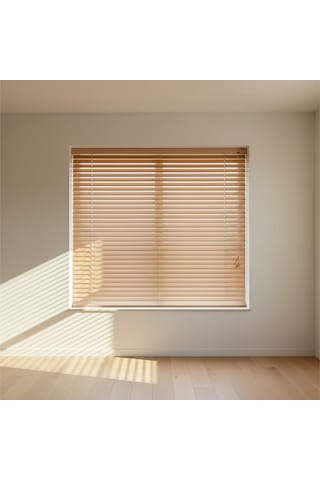 Pvc Jaluzı 25mm 140x160 Cm Ahsap Desen Natural Kahverengi