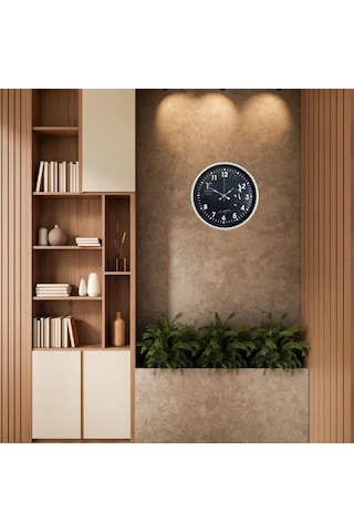Krem 36 Cm Elegant Atatürk Duvar Saati Renkli
