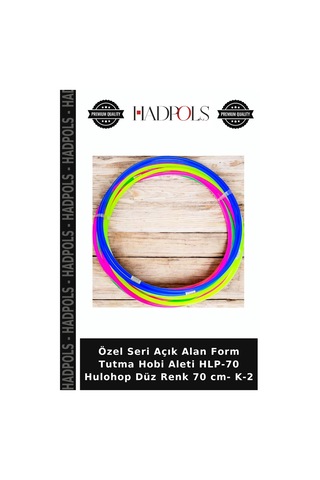 Özel Seri Açık Alan Form Tutma Hobi Aleti Hlp-70 Hulohop Düz Renk 70 Cm- K-2