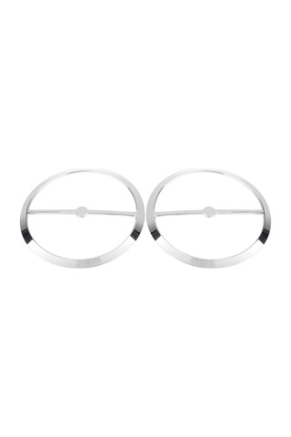 Krom Hoparlör Trim Halkaları Izgara Kapağı