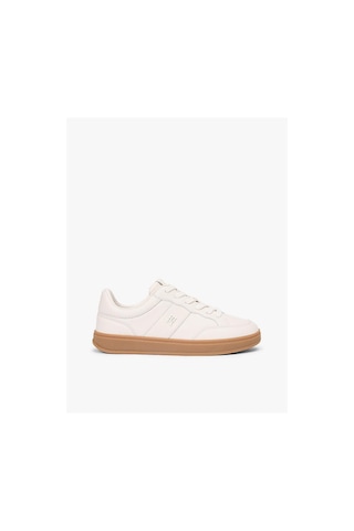 Tommy Hilfiger Th Heritage Kadın Sneaker-12090 Bej