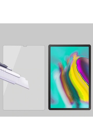 Ally Sm Galaxy Tab S6 10.5 T860 Kırılmaz Cam Ekran Koruyucu Şeffaf (377771252)