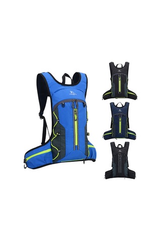 Padalink Su Gezi Ve Spor İçin Nefes Alabilir Su Geçirmez Sırt Çantası, 2l Su Kesesi İçin Hafif Ve Katlanabilir Mavi