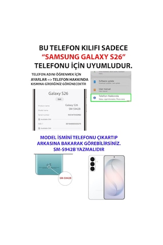 Samsung Galaxy S26 Uyumlu Kırmızı Minik Kalpler Baskılı Silikon Kılıf
