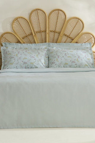 Karaca Home Noa Bambu Tek Kişilik Pike Takımı Mint Mint
