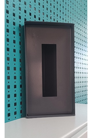 Açılı Diafon 15x27,5x10,5 Ap3 Zil Paneli, Metal Yön Çevirme Ve Ko