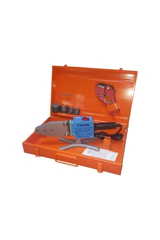 Kalde Pprc Plastik Boru Kaynak Makinesi Seti 1550w Çantalı