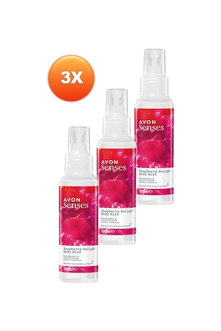 Avon Senses Raspberry Delight Vücut Spreyi 3 x 100 ML