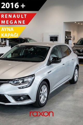 Renault Megane 4 - 2016+ Batman & Yarasa Ayna Kapağı Parlak Piano Black Sport