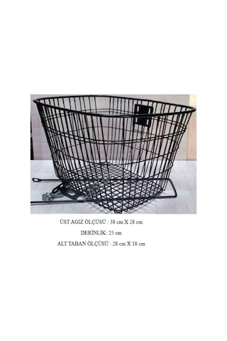 Hsgl Bisiklet Ön Sepet Kalın Telli 1Ci