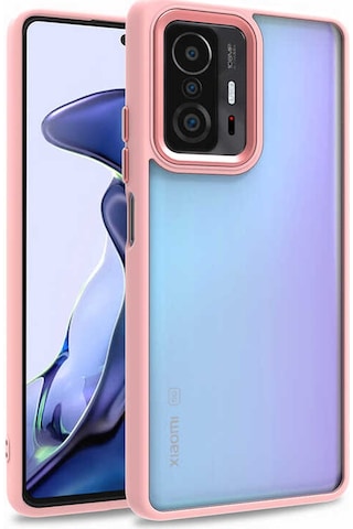 Zore Mi 11t Pro 5g Kılıf Msra Flora Kapak - Rose Gold Rose Gold