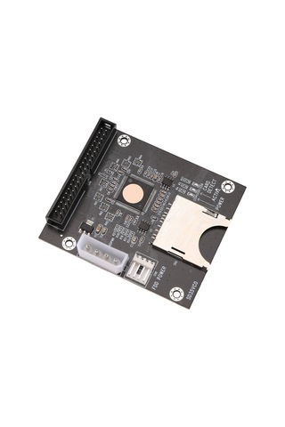 Xurunkeji Sd To 3.5 İnç Ide 40 Pin Dönüştürücü Kart Ide Sd Kart Adaptörü Ssd Gömülü Depolama Adaptörü Kartı Ide Genişletme Kartı