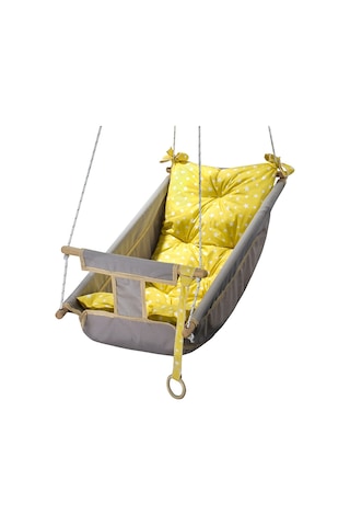 Bundera Kids Bebek Uyku Salıncağı Ahşap Hamak Beşik Salıncak