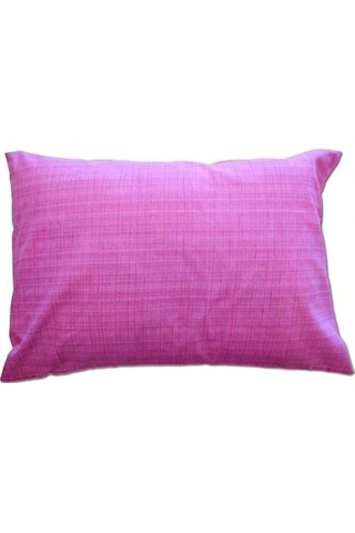 60x80cm Desensiz Yastık Kılıfı, Pamuklu Kaliteli Kumaşlı, Fermuarlı, Sadece Kılıf Pembe