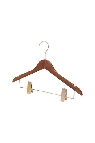 Homyl Ahşap Elbise Askısı Giriş Gardırop Mağazası Stil-a Kahverengi Diğer