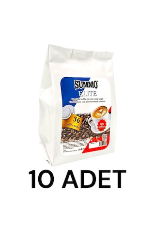 SUMMO ELİTE Coffee Pads 360'lı Süper Avantaj Paketi (36X10) Pads