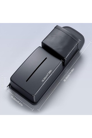 Seametal Araba Koltuğu Yan Cep Arka Koltuk İçecek Tutucu Asılı Çanta Oto Aksesuarları