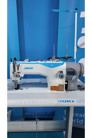 Jack H5 Full Otomatik Çift Papuç Dikiş Makinası Kalın Materyal, 8mm Yok