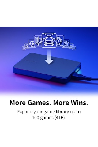 Canvio Gaming 2.5 2tb Usb 3.2 Gen-1 Gri Hdtx220ek3aa Taşınabilir Harici Sabit Disk