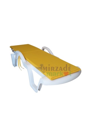 Mirzademarket Şezlong Minderi Standart Su Geçirmez Malzeme-Sarı