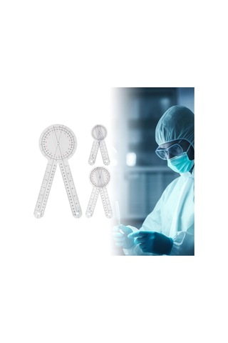 Suntek 3x Tıbbi Omurga Açısı Cetveli İletki Açı Bulucular