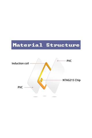 10 Adet Nfc Kartları Ntag215 Nfc Etiketleri, Boş Pvc Nfc Chip Kartları Su Geçirmez Nfc 215 Kartları Android Ve Nfc