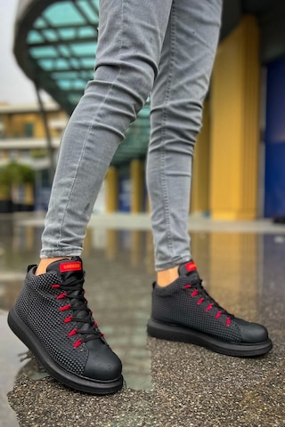 Ch111 Gst Milano Erkek Bot Sıyah/kırmızı Çok Renkli