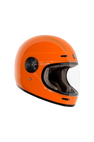 Torc T-1 Kapalı Motosiklet Kaskı Oranj Turuncu