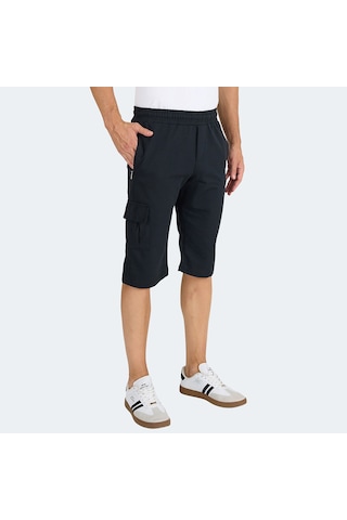 Slazenger NECK I Erkek Cepli Kapri Siyah Şort