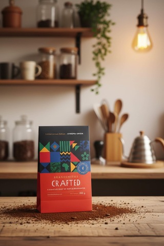 Crafted Filtre Kahve Limited Artisan Edition Ethiopia Kağıt ve Metal Filtre