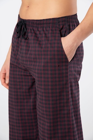Cacharel Erkek Dokuma Pijama Tek Alt 2240/bordo 1 Bordo