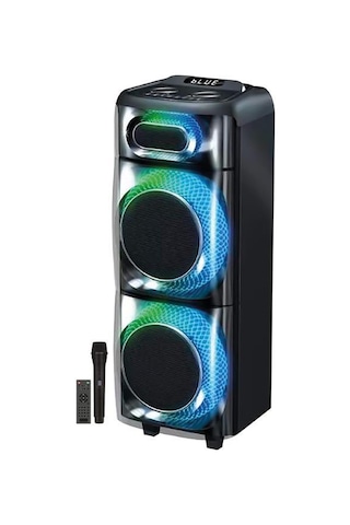 Sunix 100w 6000 Mah Mikrofon Ve Kumandalı 85cm Bluetooth Hoparlör Bts-280