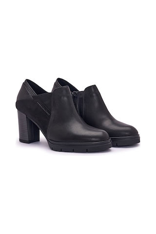 Klasik Ayakkabı Kadın 484365mk Donna Serena 4365mk Nairobi Pelle Nero Siyah