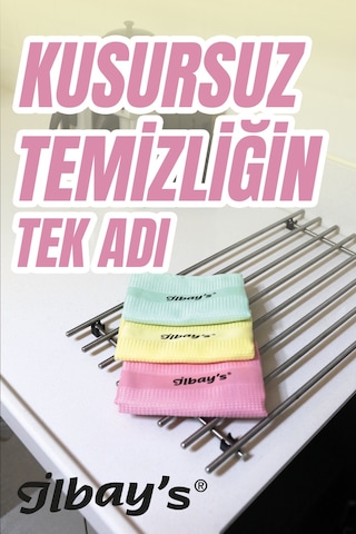 Ilbay S Temizlik Bezi Full 40x60cm Ebatında Diğer