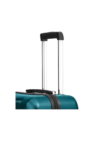 Büyük Boy %100 Polikarbon Valiz Petrol 1808 Petrol