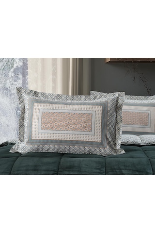 Doqu Home Venüs Next Comforter Set Çift Kişilik Yeşil