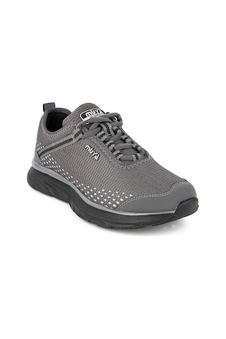 Muya Deuce Bağcıklı Unisex Memory Foam Spor Ayakkabı Füme 40 Füme
