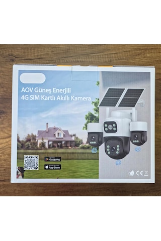 Icampro Icp-74gz 4 Kameralı Aov Güneş Panelli 12mp Kamera Hieasy