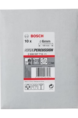 Bosch Cyl-3 Beton Matkap Ucu 6x100 Mm 10 Lu Paket