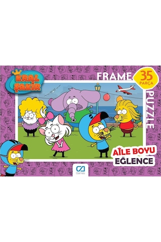 Kral Şakir 2'Li Frame Puzzle/Yapboz Set