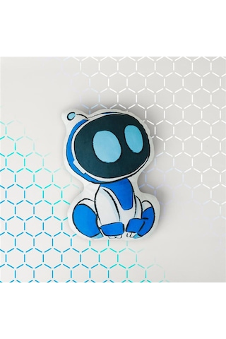 Lisanslı Playstation Astrobot Polyester Şekilli Kırlent 000000001500222306 Çok Renkli