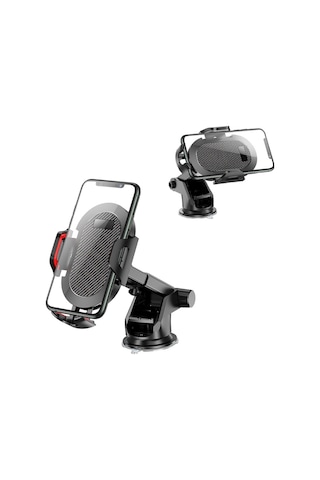 LinkTech H767 Vantuzlu Boy Ayarlı Araç İçi Telefon Tutucu