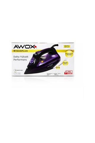 Koyu Mavi - Beyaz Buharlı Ütü Seramik Taban - 360 Hareketli Kablo - Buhar Ayarlama 2100w Steamplus-1716 4741