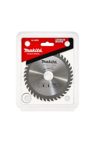 Makita D-15578 Daire Testere Bıçağı 115x22.23 Mm 40 Diş Ahşap Kesim