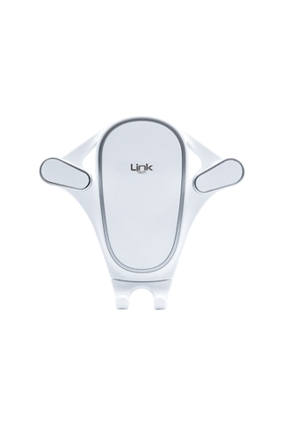 LinkTech H709 Mandallı Araç İçi Telefon Tutucu Beyaz