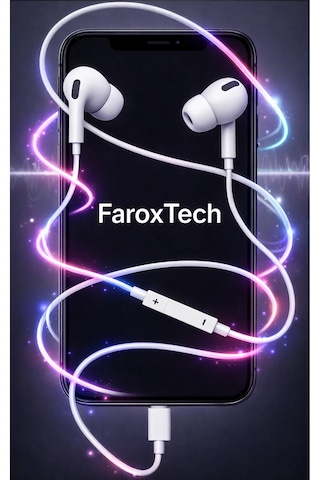 Aktif Gürültü Engelleme Anc Destekli Type-c Kulaklık - iPhone 15 16 Pro Max Apple Uyumlu iPad  Android Diğer