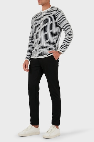 Emporio Armani Erkek Kazak Em003517 Af19553 Fc005 Siyah-beyaz Siyah-beyaz